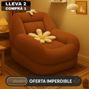 [Llevá 2 Pagá 1] Sillón PuffyCloud con Relleno Ultraplush y Tejido Acanalado Premium (¡Comodidad máxima para relajarte!)