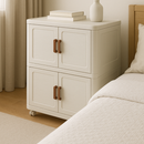 [Llevá 2 Pagá 1] Mini Armario Organizador de 2 Niveles Desmontable con Rueditas