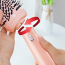 Cepillo Secador y Alisador BeautyHair 5 en 1 Bivolt Rose (¡Cabello liso y seco en menos de 10 minutos!) +REGALOS: Aceite Capilar y Sérum Anti Frizz