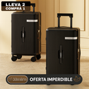 [Llevá 2 Pagá 1] Valija de Viaje AirLine de Alta Capacidad en Policarbonato y ABS con Forro Interno y Divisiones Inteligentes