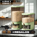 [Llevá 2 Pagá 1] Dispenser Organizador de Cocina Multifuncional con Medidor + REGALO: Kit de Utensilios de Cocina