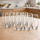 [Llevá 10 Pagá 5] Vasos de Vidrio Transparente Long Drink (¡Elegancia para tu cocina!)