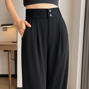 [Llevá 3 Pagá 2] Pantalón Femenino en Seda Hielo y Elastano (¡Estilo y Confort que Encanta!)