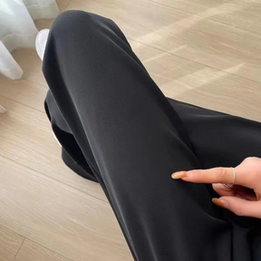 [Llevá 3 Pagá 2] Pantalón Femenino en Seda Hielo y Elastano (¡Estilo y Confort que Encanta!)