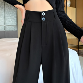 [Llevá 3 Pagá 2] Pantalón Femenino en Seda Hielo y Elastano (¡Estilo y Confort que Encanta!)