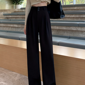 [Llevá 3 Pagá 2] Pantalón Femenino en Seda Hielo y Elastano (¡Estilo y Confort que Encanta!)