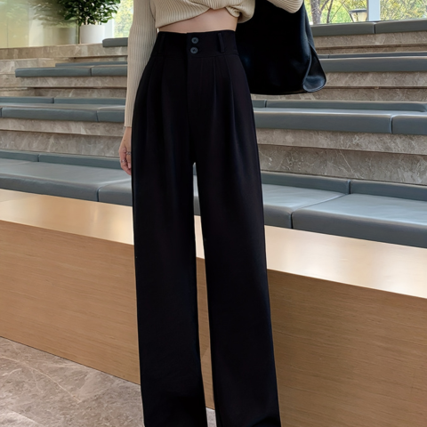 [Llevá 3 Pagá 2] Pantalón Femenino en Seda Hielo y Elastano (¡Estilo y Confort que Encanta!)