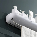 [Llevá 2 Pagá 1] Organizador de Baño con Escurridor Inteligente y Manija (¡Organización simple y fácil!)