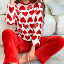 [Llevá 1 y Recibí 2] Pijama Femenino de Algodón y Poliéster (¡Comodidad para tus Noches de Sueño!) +REGALOS: Pantuflas