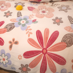 [Llevá 2 Pagá 1] Juego de Ropa de Cama en Algodón y Lana + REGALO: 2 Fundas para Almohada