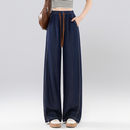[Llevá 3 Pagá 2] Jean Femenino Aline Wide Leg con Cintura Elástica y Caída Moderna (¡Look moderno y casual!)