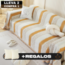 [Llevá 2 Pagá 1] Funda para Sofá Encanto en Algodón y Poliéster +REGALOS: 2 Almohadones