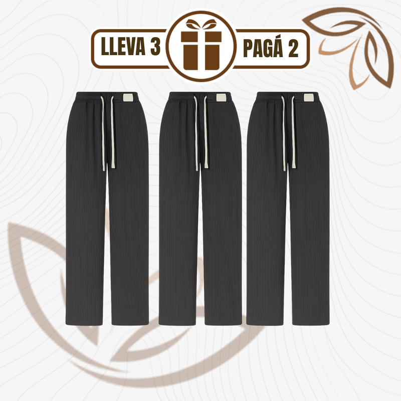 [Llevá 3 Pagá 2] Pantalón Femenino en Tejido Chenille y Terciopelo (¡Encanto Único y Refinado!)