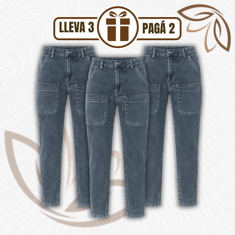 [Llevá 3 pagás 2] Calça Feminina em Jeans (Resaltá tus curvas con actitud!)