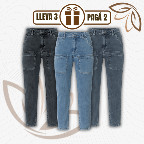 [Llevá 3 pagás 2] Calça Feminina em Jeans (Resaltá tus curvas con actitud!)