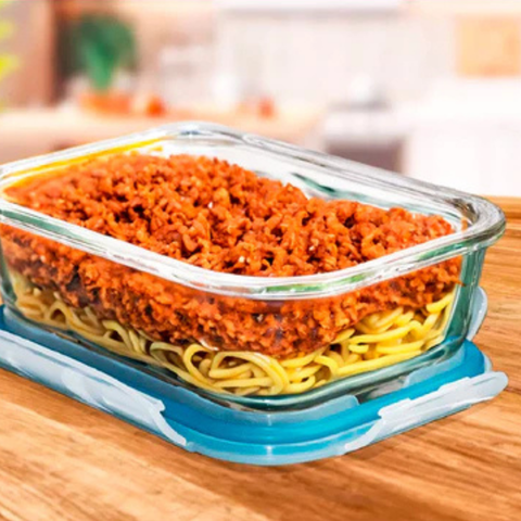 [Pagás 4, Te Llevás 8] Set de Recipientes Herméticos de Vidrio Templado